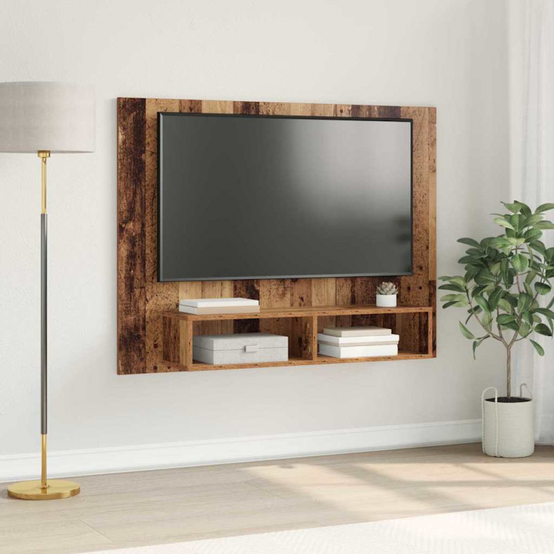 Zestaw szafek RTV Stare drewno 120 x 23,5 x 90 cm
