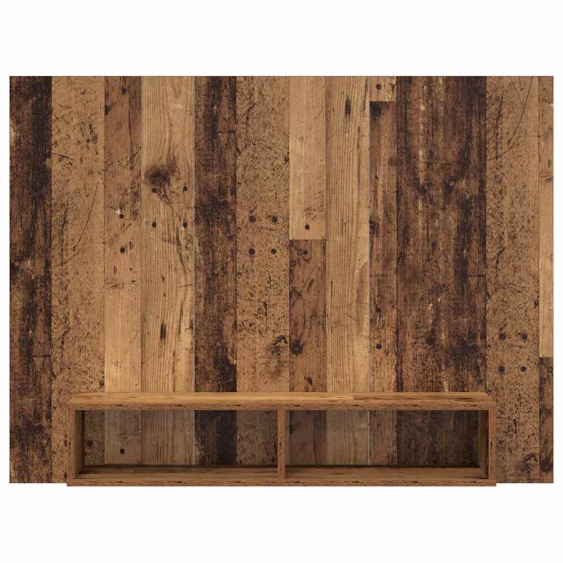 Zestaw szafek RTV Stare drewno 120 x 23,5 x 90 cm