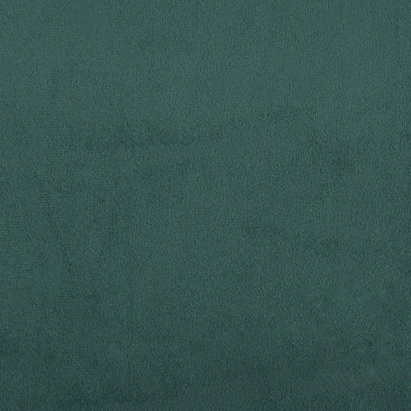 Rama łóżka bez materaca, ciemnozielone, 120x200 cm, aksamitne