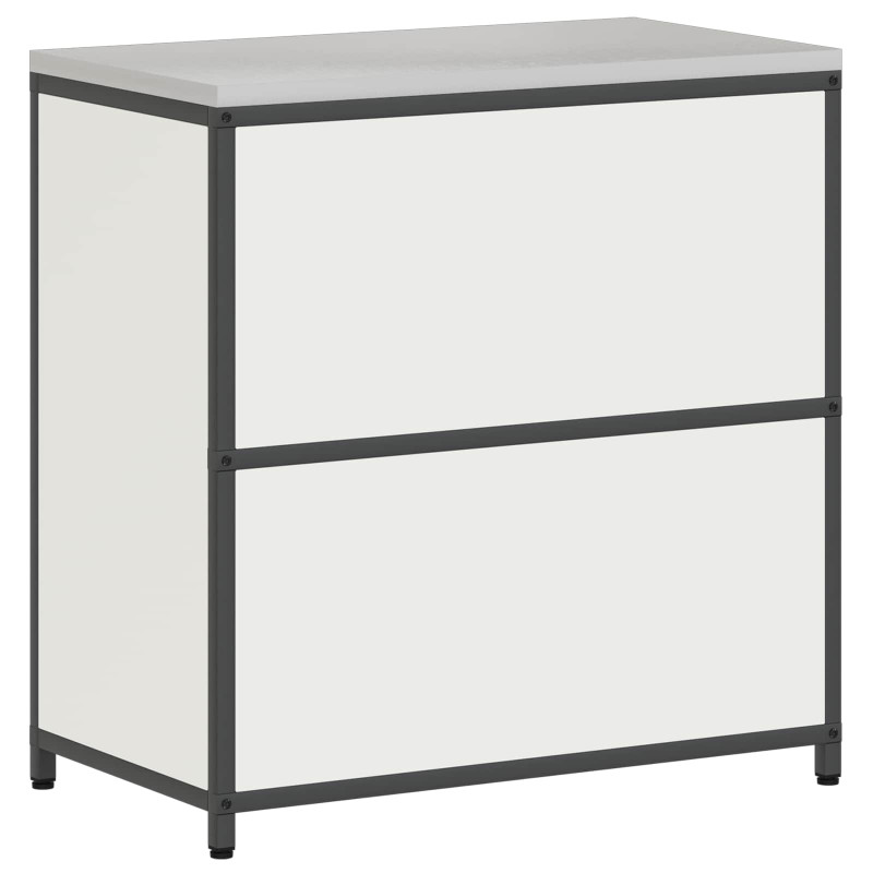 Przechowywanie w kuchni z półką Biały 60 x 50 x 92 cm Stal