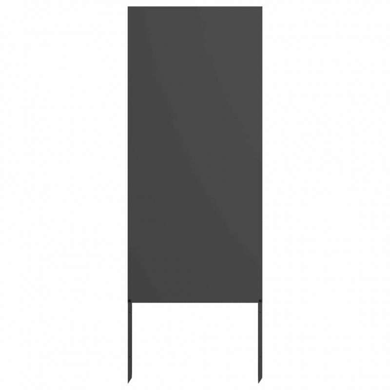 Ekran zapewniający prywatność w ogrodzie Czarny 50 x 140 cm