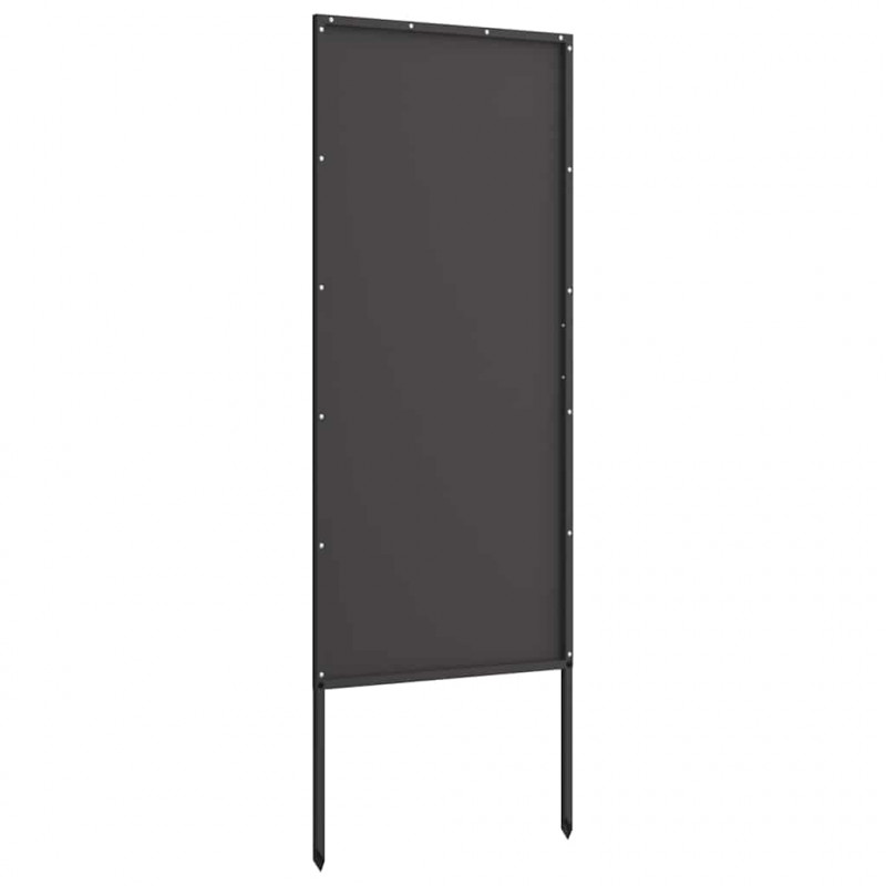 Ekran zapewniający prywatność w ogrodzie Czarny 50 x 140 cm