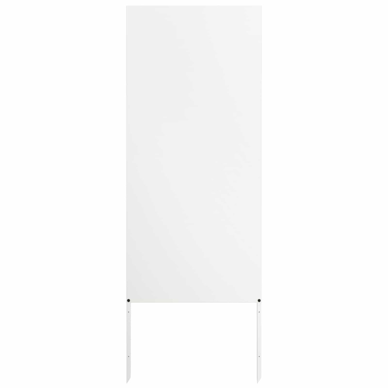 Ekran zapewniający prywatność w ogrodzie Biały 50 x 140 cm