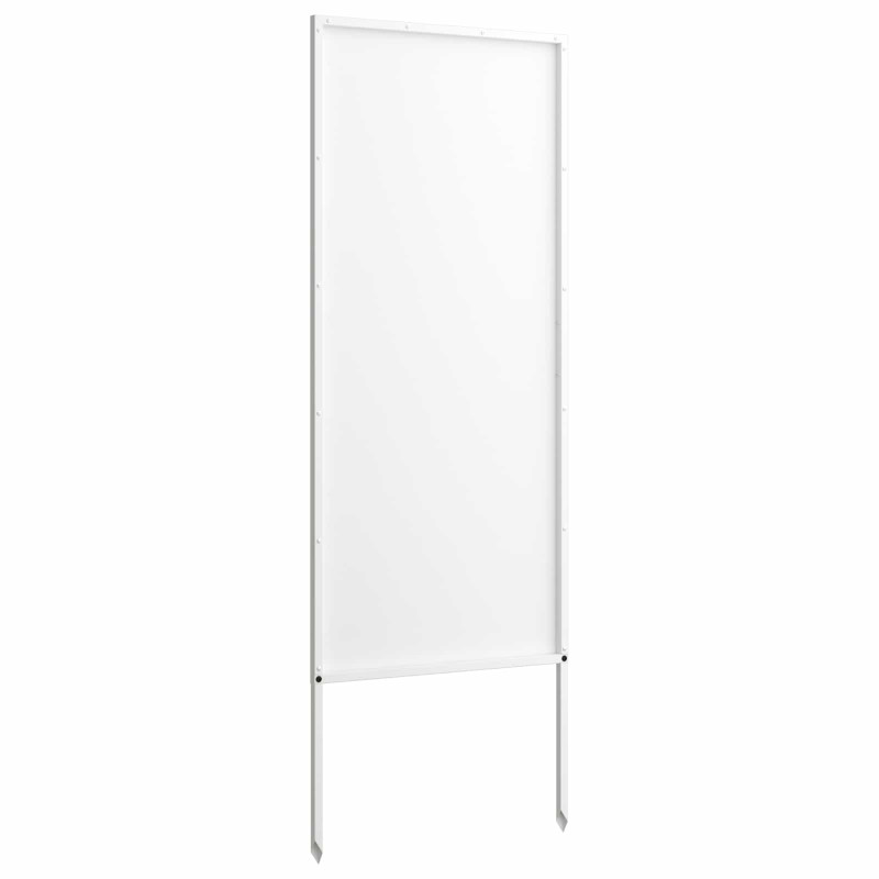 Ekran zapewniający prywatność w ogrodzie Biały 50 x 140 cm