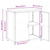 Przechowywanie w kuchni Zielony oliwkowy 60 x 50 x 92 cm Stal