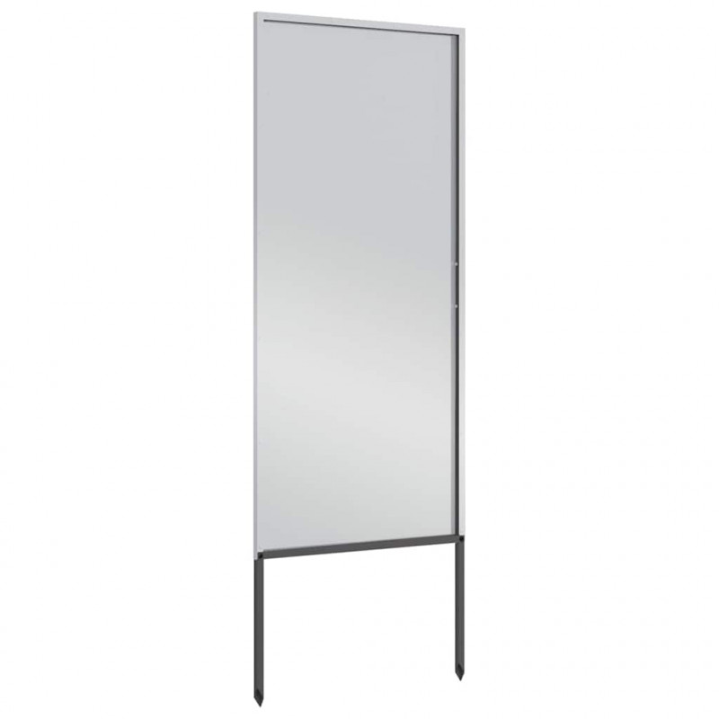 Ekran zapewniający prywatność w ogrodzie Srebrny 50 x 140 cm