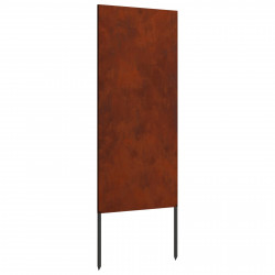 Ekran zapewniający prywatność w ogrodzie Rdzawy 50 x 140 cm