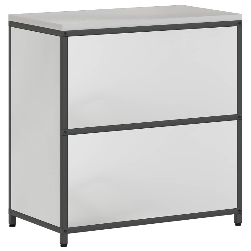 Przechowywanie w kuchni z półką Srebrny 60 x 50 x 92 cm Stal