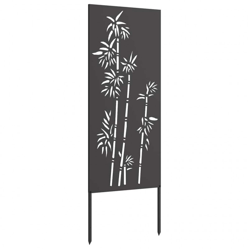 Ekran zapewniający prywatność w ogrodzie Czarny 50 x 140 cm