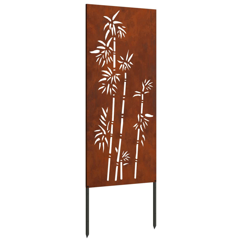 Ekran zapewniający prywatność w ogrodzie Rdzawy 50 x 140 cm