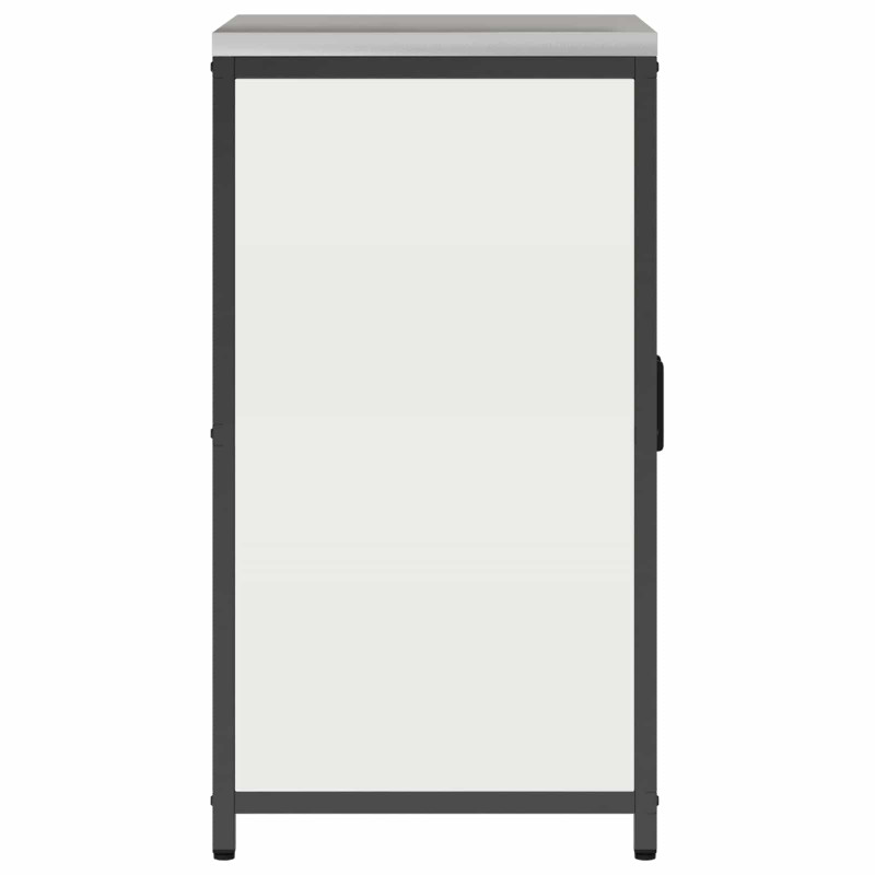 Przechowywanie w kuchni z półką Biały 60 x 50 x 92 cm Stal