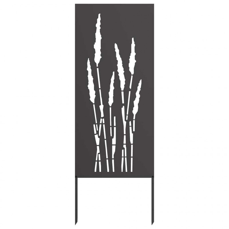 Ekran zapewniający prywatność w ogrodzie Czarny 50 x 140 cm