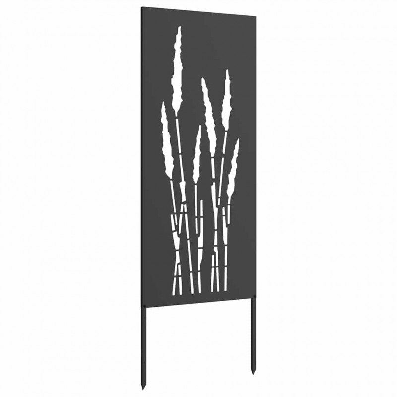 Ekran zapewniający prywatność w ogrodzie Czarny 50 x 140 cm