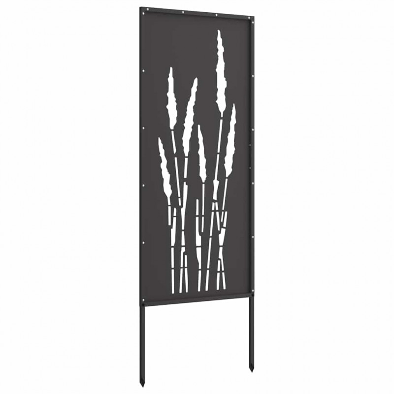 Ekran zapewniający prywatność w ogrodzie Czarny 50 x 140 cm