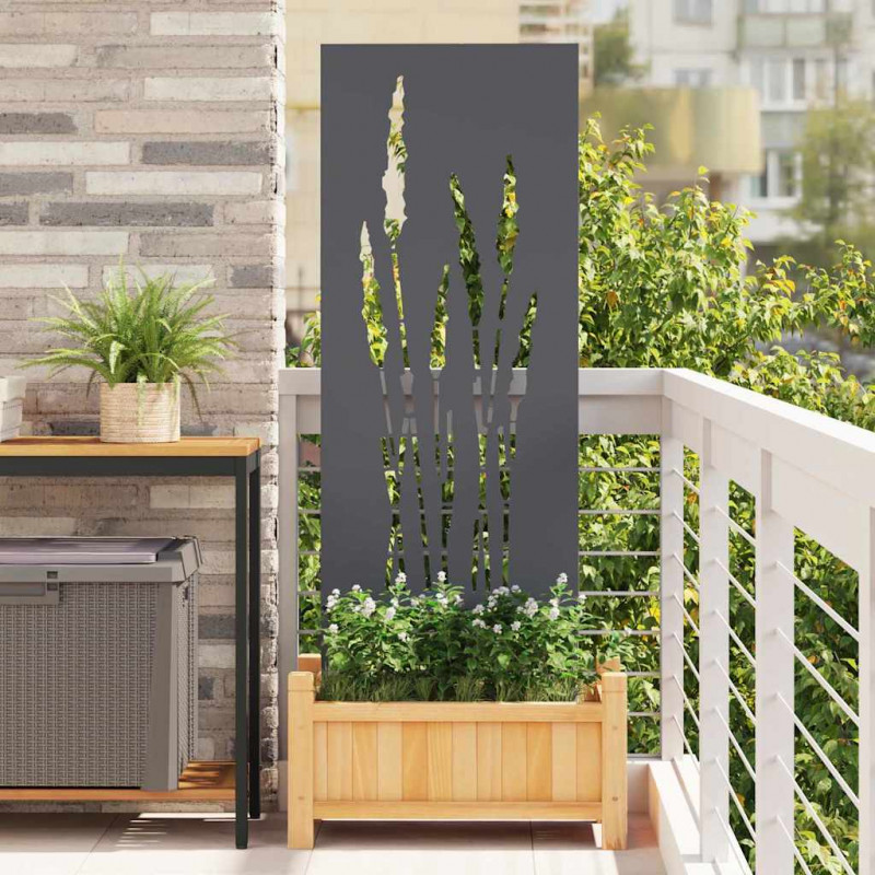 Ekran zapewniający prywatność w ogrodzie Antracyt 50 x 140 cm