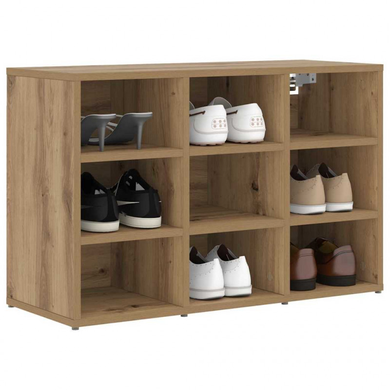 Szafka na buty z półką Dąb rzemieślniczy 77,5 x 30 x 51 cm