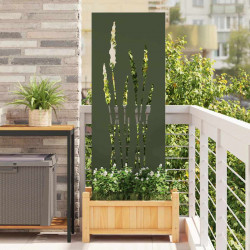 Ekran zapewniający prywatność w ogrodzie oliwkowy 50 x 140 cm