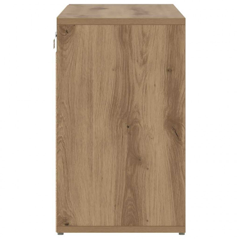 Szafka na buty z półką Dąb rzemieślniczy 77,5 x 30 x 51 cm