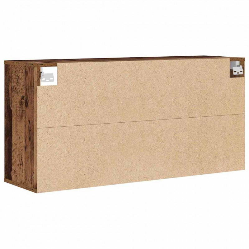 Szafka na buty z półką Stare drewno 103 x 30 x 51 cm