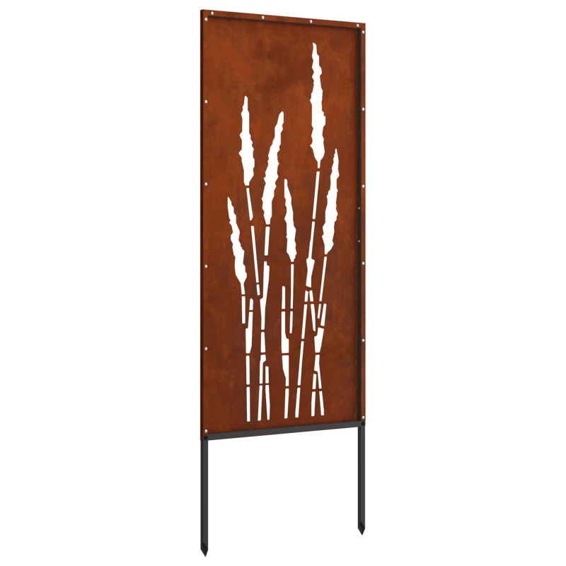 Ekran zapewniający prywatność w ogrodzie Rdzawy 50 x 140 cm