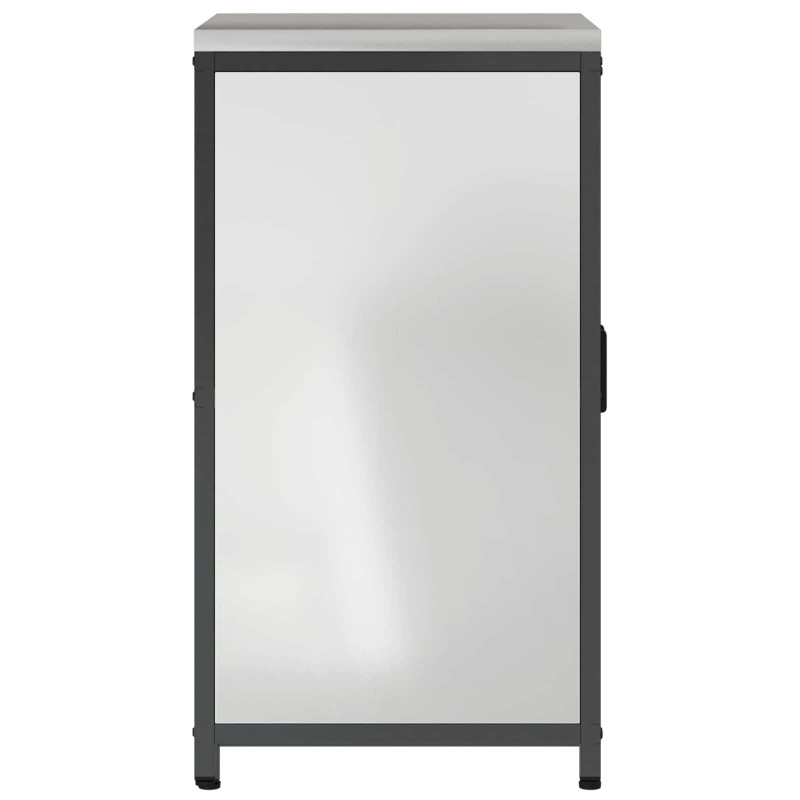 Przechowywanie w kuchni z półką Srebrny 60 x 50 x 92 cm Stal