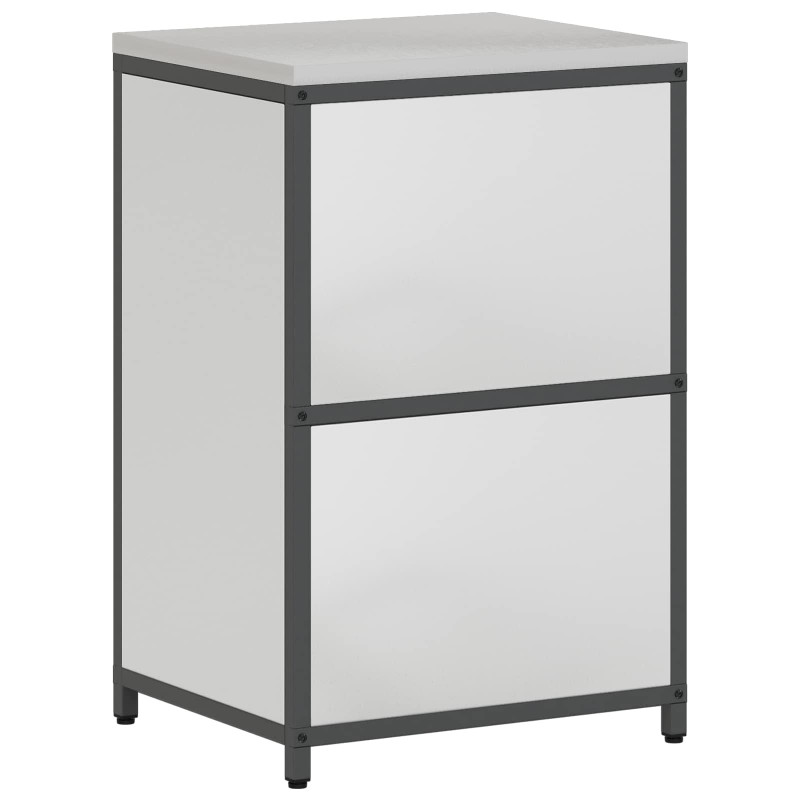 Przechowywanie w kuchni z półką Srebrny 60 x 50 x 92 cm Stal