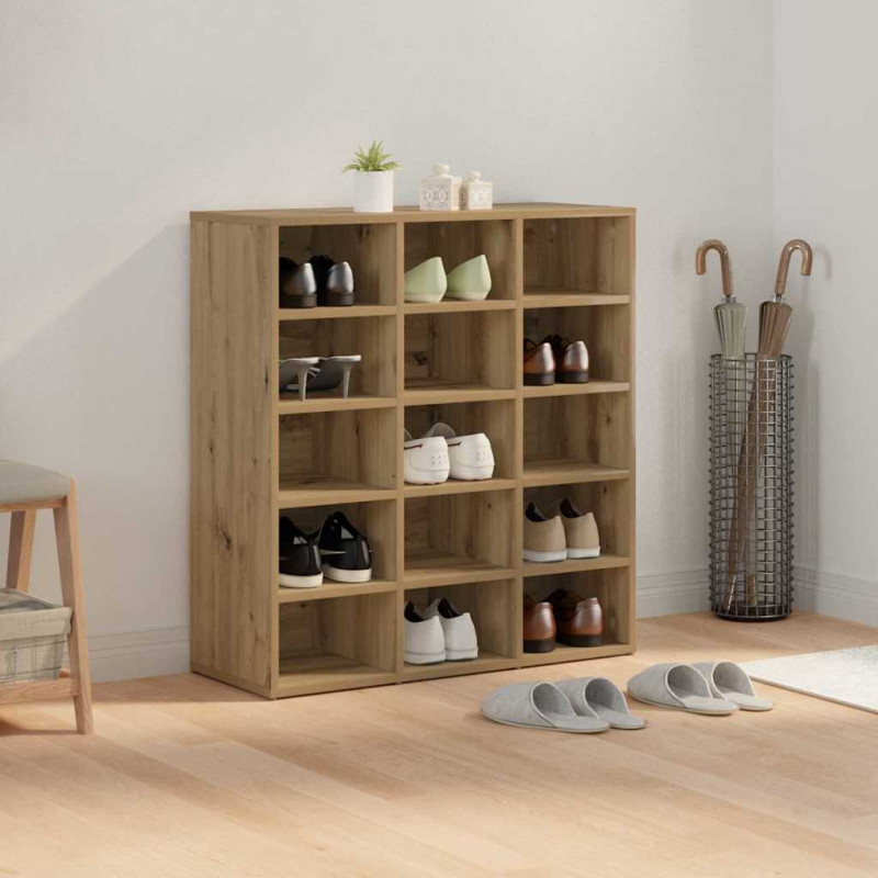 Szafka na buty z półką Dąb rzemieślniczy 77,5 x 30 x 83,5 cm
