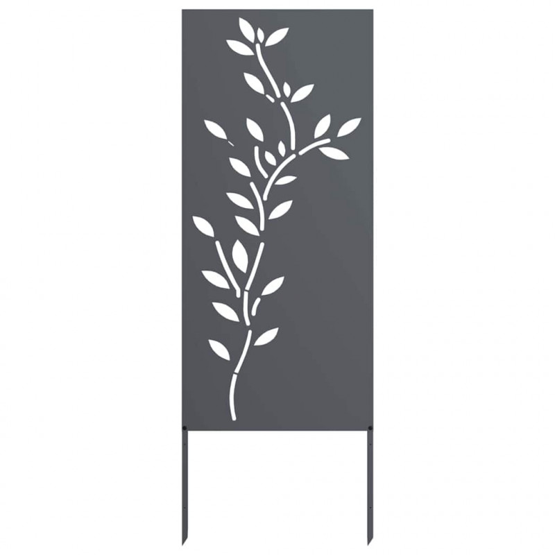 Ekran zapewniający prywatność w ogrodzie Antracyt 50 x 140 cm