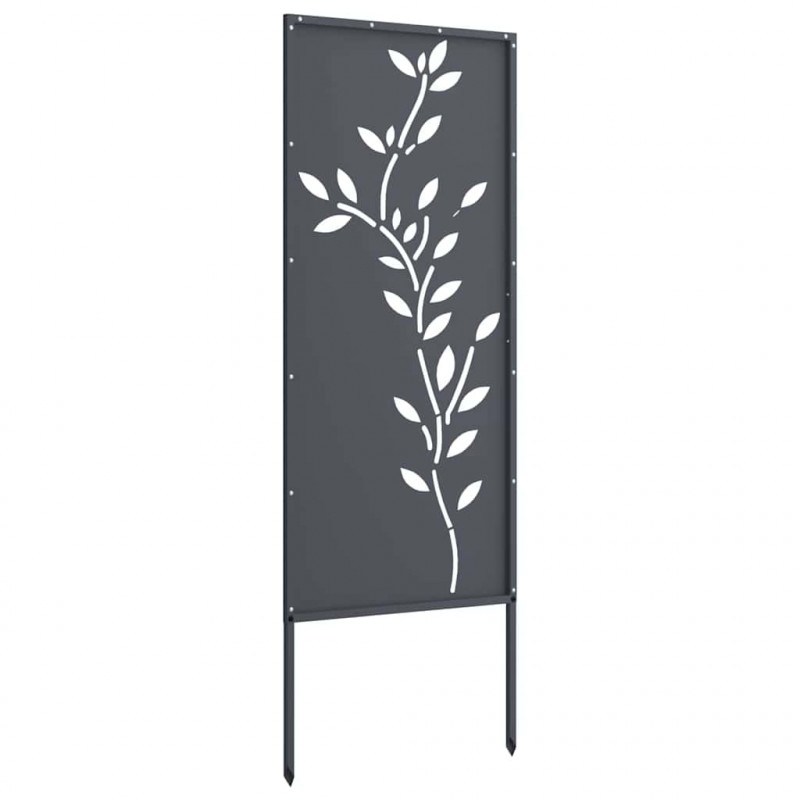 Ekran zapewniający prywatność w ogrodzie Antracyt 50 x 140 cm