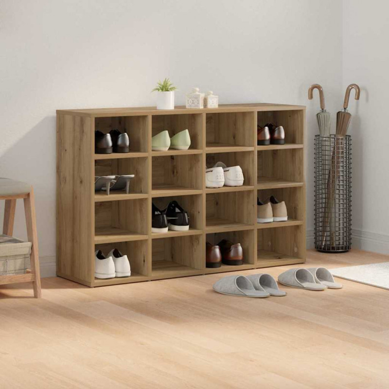 Szafka na buty z półką Dąb rzemieślniczy 103 x 30 x 67 cm