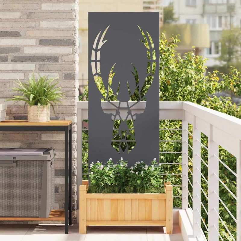 Ekran zapewniający prywatność w ogrodzie Antracyt 50 x 140 cm