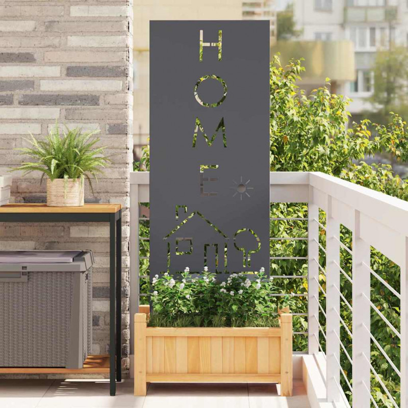 Ekran zapewniający prywatność w ogrodzie Antracyt 50 x 140 cm