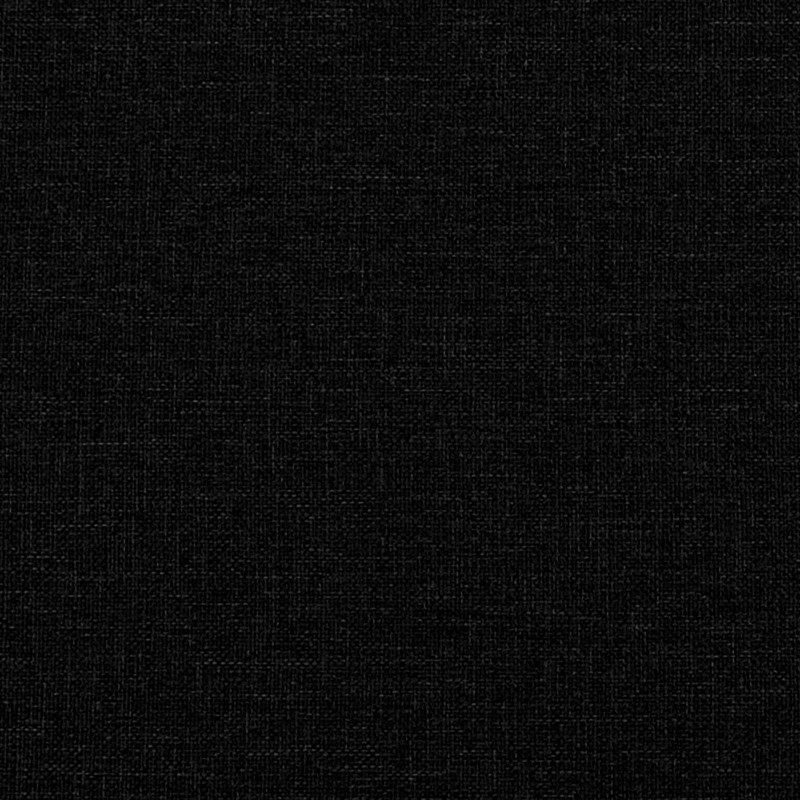 Halka Czarny 81 x 41 x 40 cm Tkanina i drewno inżynieryjne