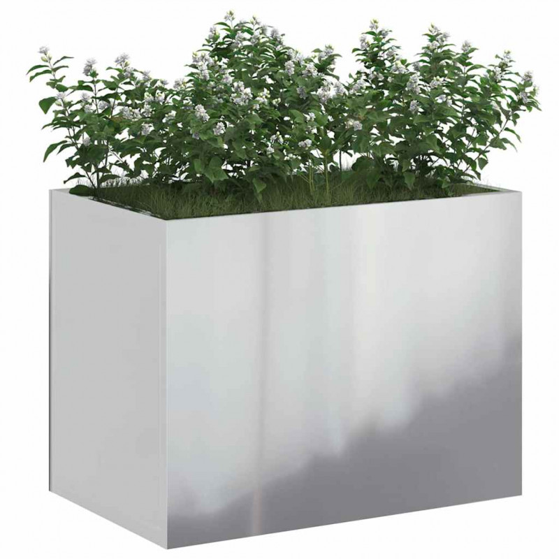 Doniczka ogrodowa Stal Galwanizowana 50 x 32 x 40 cm