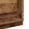 Lustro łazienkowe LED Z lustrem Stare drewno 40 x 37 x 8.5 cm