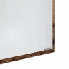 Lustro łazienkowe LED Z lustrem Stare drewno 40 x 37 x 8.5 cm