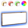 Lustro Stare drewno 90 x 8,5 x 37 cm Materiał drewnopochodny