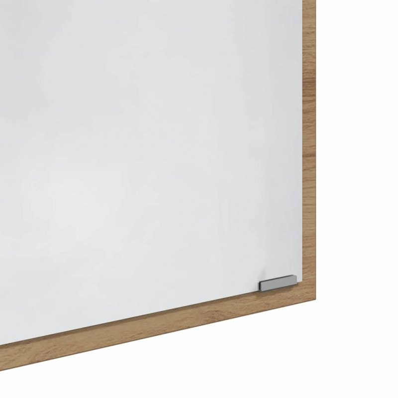 Lustro Ze LED Lights Dąb rzemieślniczy 90 x 8,5 x 37 cm