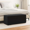 Halka Czarny 101 x 41 x 40 cm Welur i drewno inżynieryjne