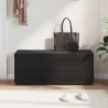 Halka Czarny 101 x 41 x 40 cm Welur i drewno inżynieryjne