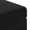 Halka Czarny 101 x 41 x 40 cm Welur i drewno inżynieryjne