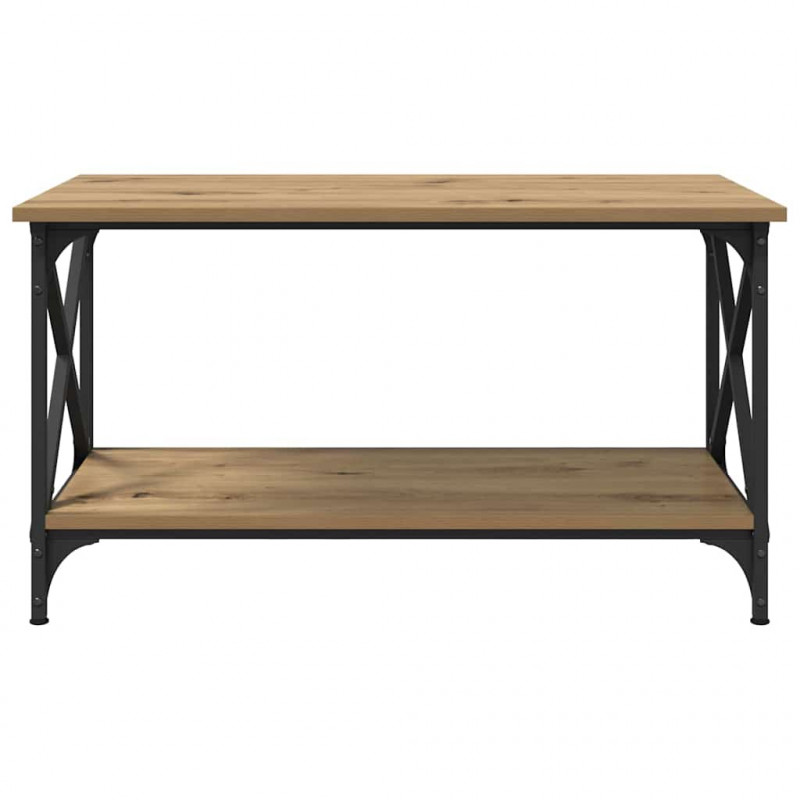 Stolik kawowy dąb artisan 80 x 45 x 45.5 cm