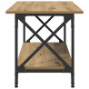 Stolik kawowy dąb artisan 80 x 45 x 45.5 cm