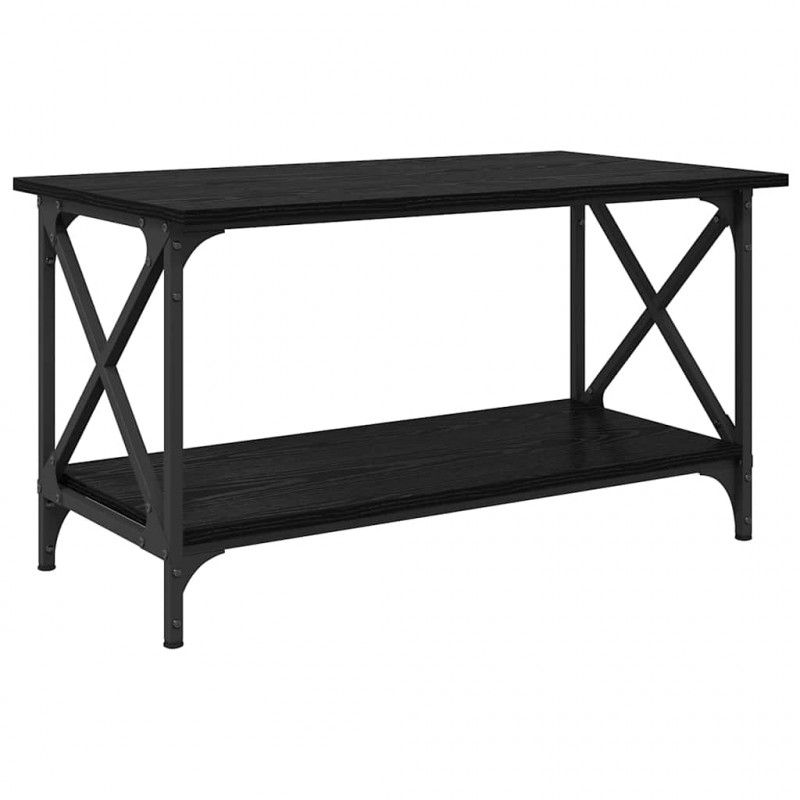 Stolik kawowy Czarny dąb 80 x 45 x 45.5 cm