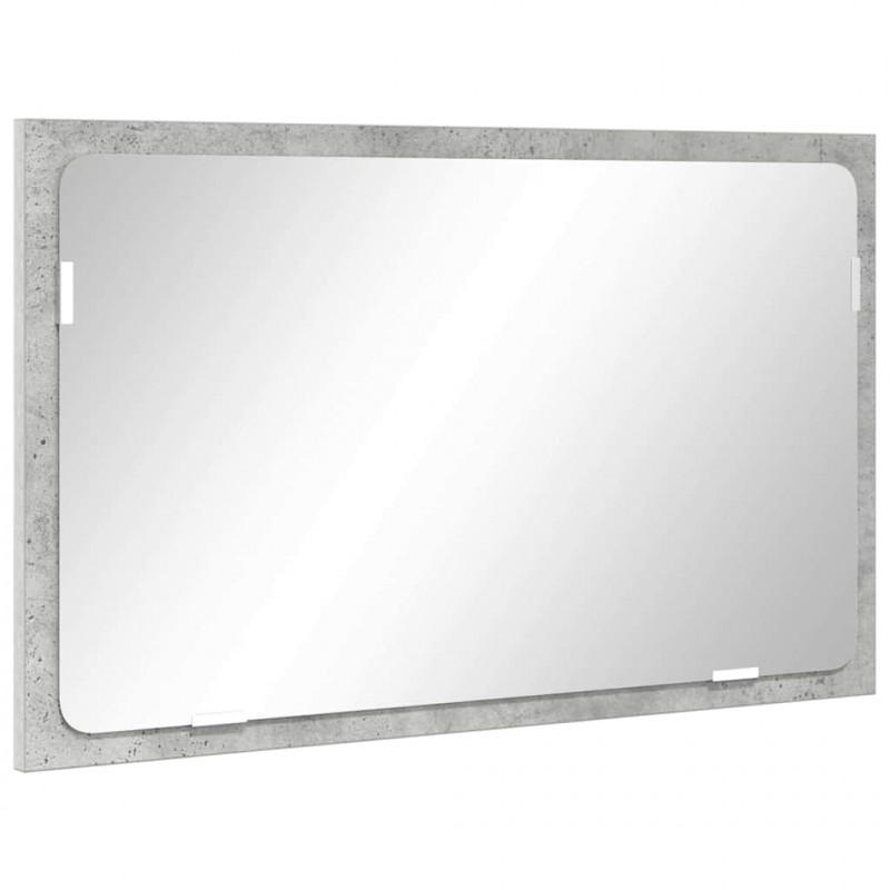 Zestaw mebli łazienkowych Betonowy szary 60 x 38,3 x 45 cm