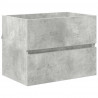 Zestaw mebli łazienkowych Betonowy szary 60 x 38,3 x 45 cm