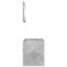 Zestaw mebli łazienkowych Betonowy szary 60 x 38,3 x 45 cm