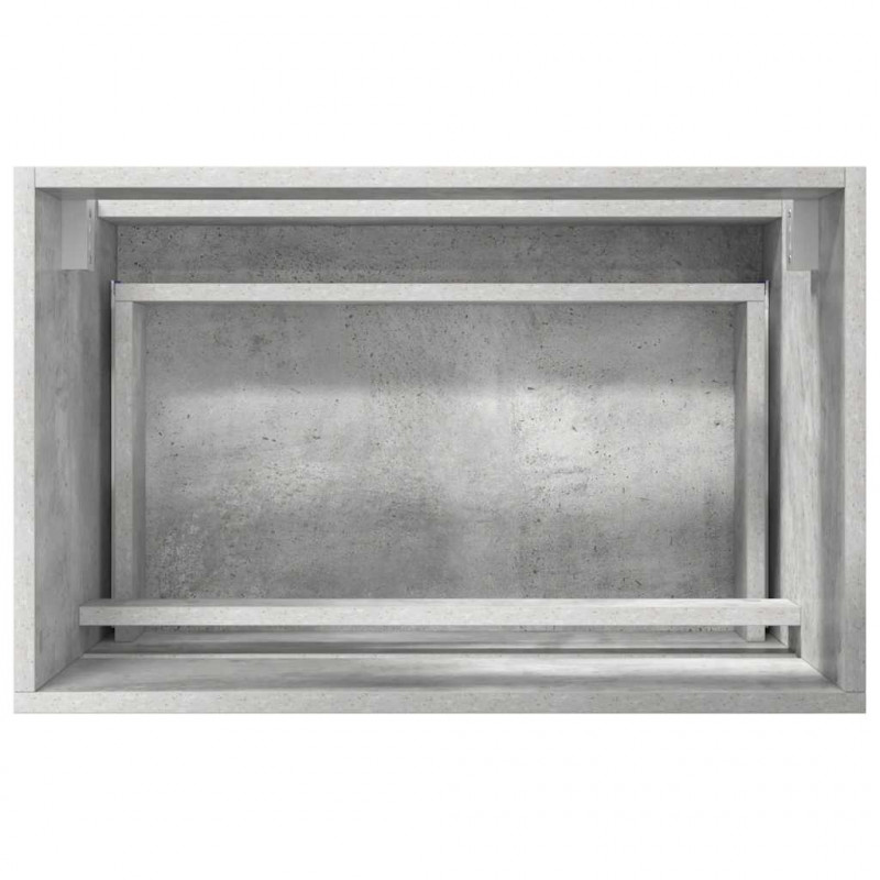 Zestaw mebli łazienkowych Betonowy szary 60 x 38,3 x 45 cm