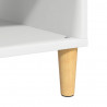 Stolik kawowy Biały 102 x 55 x 35 cm Materiał drewnopochodny