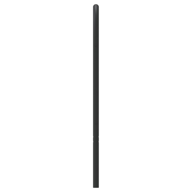 Metalowe wezgłowie, czarne, 100 cm